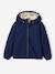 Jungen Anorak mit Teddyfleece-Futter - khaki+marine - 9