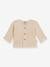 Baby Strickjacke PETIT BATEAU aus Bio-Baumwolle beige 1