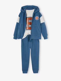 Jungenkleidung-Sportbekleidung-3-teiliges Jungen Sport-Set mit Recycling-Polyester