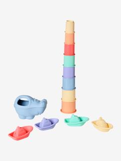 Babyartikel-Windeln, Badewannen & Toilette-3er-Set Baby Badewannenspielzeug mit Turm