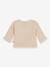 Baby Strickjacke PETIT BATEAU aus Bio-Baumwolle beige 3