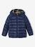 Jungen Wende-Steppjacke mit Teddyfleece, Recycling-Polyester-Wattierung marine+tannengrün 5