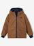 Wendbare Jungen Jacke mit Kapuze und Recycling-Polyester bronze 1