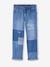 Gerade Jungen Jeans mit Patches double stone 3