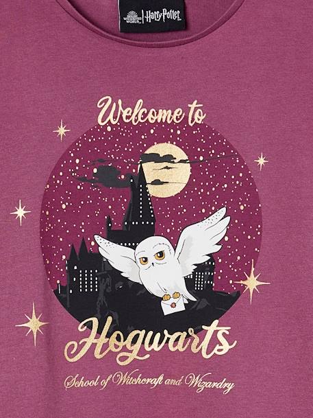 Mädchen Shirt mit Hedwig HARRY POTTER pflaume 3