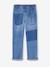 Gerade Jungen Jeans mit Patches double stone 5