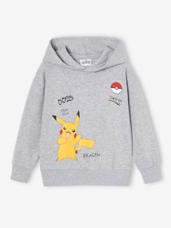 Jungenkleidung-Pullover, Strickjacken, Sweatshirts-Jungen Kapuzensweatshirt POKEMON