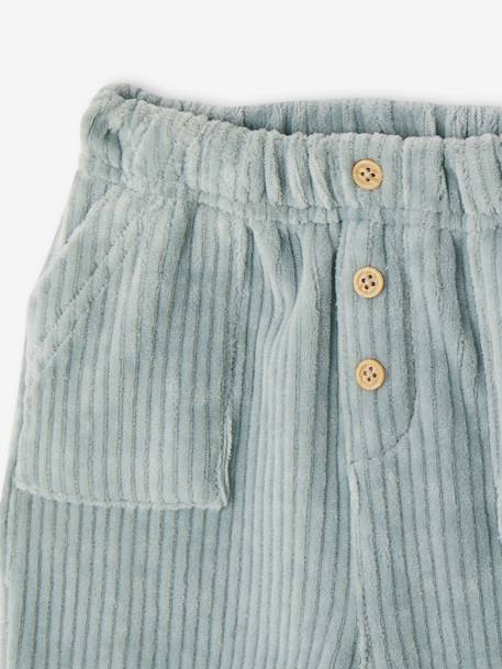 Baby-Set: Plüsch-Sweatshirt & Cordhose Oeko-Tex aqua 6