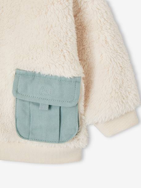 Baby-Set: Plüsch-Sweatshirt & Cordhose Oeko-Tex aqua 5