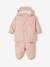 Baby-Set: Regenjacke & Matschhose mit Recycling-Polyester pudrig rosa 1