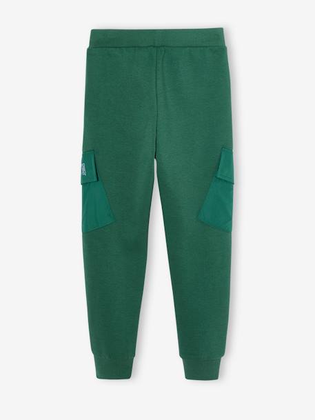 Jungen Joggpants - grün+nachtblau - 3