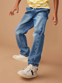 Jungenkleidung-Weite Jungen Jeans mit Schlupfbund Oeko-Tex