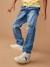 Weite Jungen Jeans mit Schlupfbund Oeko-Tex bleached+blue stone+dunkelblau 8