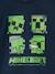 Jungen T-Shirt MINECRAFT nachtblau 3