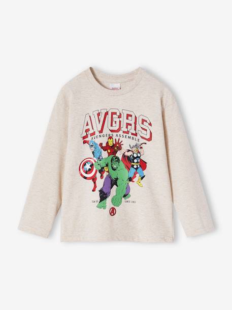 Jungen Shirt MARVEL AVENGERS beige meliert 1