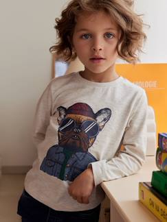 Jungenkleidung-Shirts, Poloshirts & Rollkragenpullover-Jungen Shirt, Tiermotive Oeko-Tex