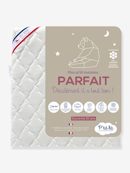 Baby Matratze Parfait P'TIT LIT, Bezug abnehmbar weiß 2