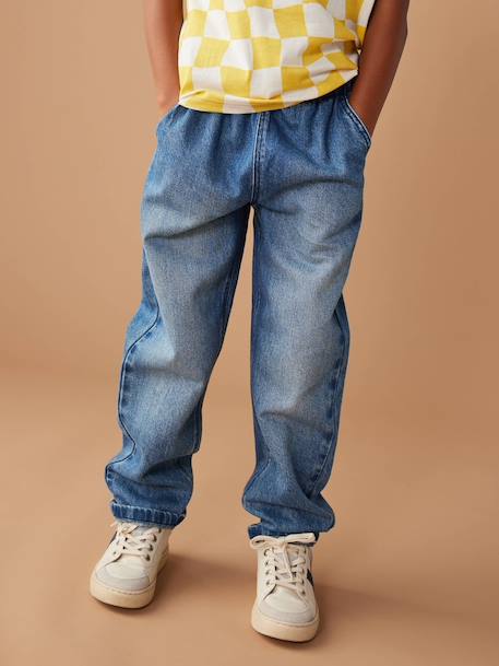 Weite Jungen Jeans mit Schlupfbund Oeko-Tex bleached+blue stone+dunkelblau 9