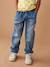 Weite Jungen Jeans mit Schlupfbund Oeko-Tex bleached+blue stone+dunkelblau 9