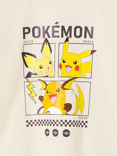 Jungen Shirt POKEMON mit großem Print sandfarben 3