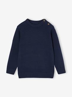 Jungenkleidung-Jungen Strickpullover Oeko-Tex