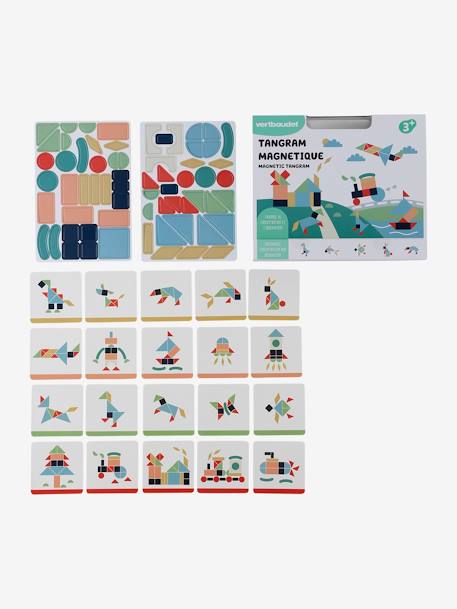 Magnetisches Kinder Tangram-Spiel mehrfarbig 4