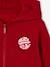 Jungen Kapuzensweatjacke BASIC mit Recycling-Polyester nachtblau+rot 6