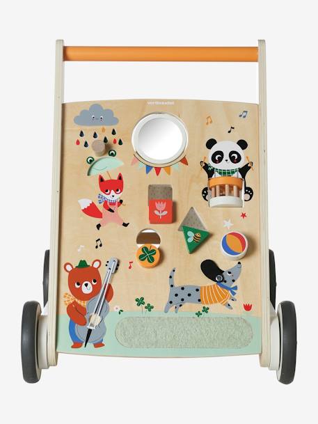 Baby Lauflernwagen HAPPY ANIMALS aus Holz FSC® natur 9