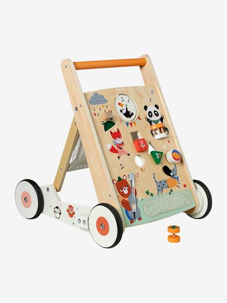 Baby Lauflernwagen HAPPY ANIMALS aus Holz FSC® natur 8