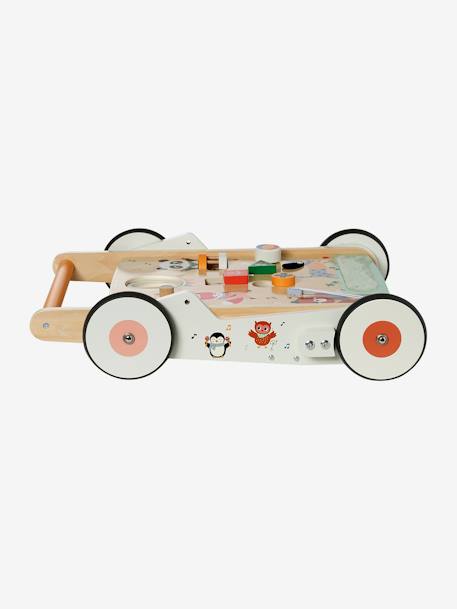 Baby Lauflernwagen HAPPY ANIMALS aus Holz FSC® natur 11