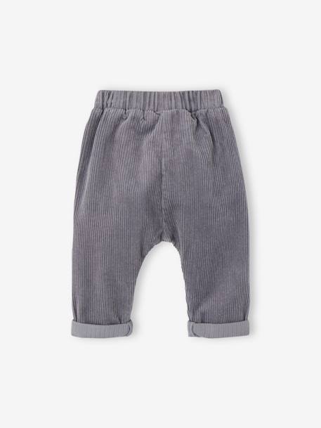 Baby Cordhose schieferblau 2