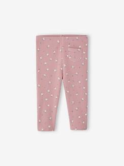 Babymode-Hosen & Jeans-Bedruckte Baby-Leggings, Ripp mit Bio-Baumwolle