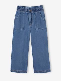 -Weite Mädchen Jeans im Worker-Style