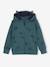 Jungen Kapuzensweatjacke mit Ohren und Recycling-Polyester aqua 1