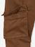 Jungen Cargohose mit geradem Bein, Hüftweite SLIM bronze+nachtblau 5