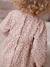 Mädchen Baby Sweatkleid beige golden+nachtblau+puder 19