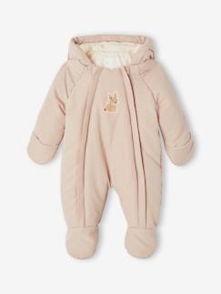 -Baby Winter-Overall mit Fleecefutter, Wattierung Recycling-Polyester