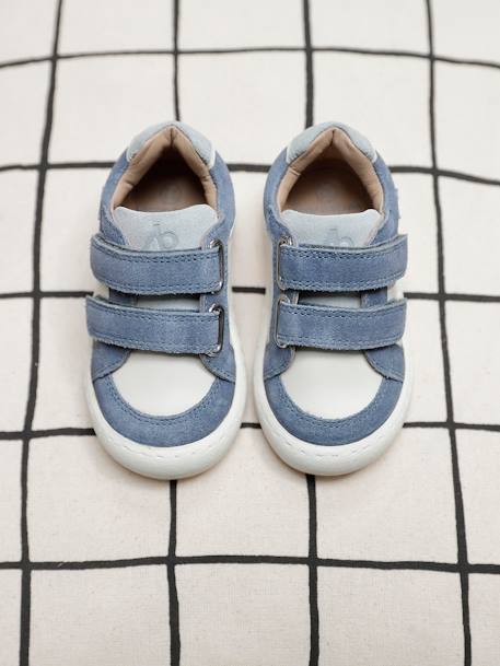 Baby Klett-Sneakers mit Stern wollweiß 6