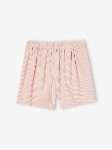 Mädchen Cord-Shorts mit verzierten Taschen marine+pudrig rosa 8