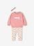 Mädchen Baby-Set: Sweatshirt, Leggings & Haarband, personalisierbar puder+rosenholz 8