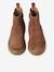 Kinder Chelsea-Boots aus Leder mit Reißverschluss camel 4