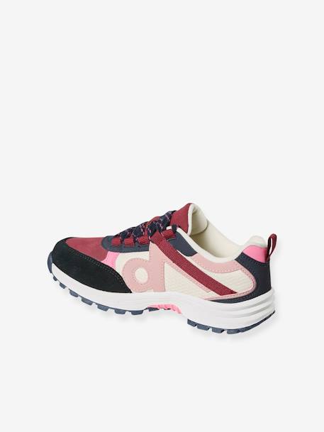 Mädchen Schnür-Sneakers mit dicker Sohle set rosa 3