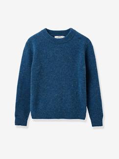 Jungenkleidung-Pullover, Strickjacken, Sweatshirts-Jungen Strickpullover aus Merinowolle CYRILLUS