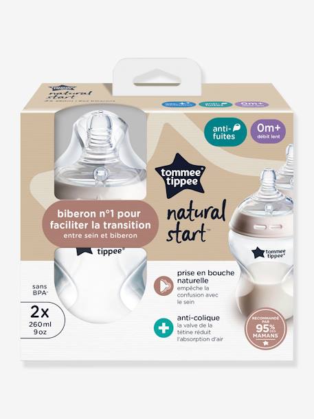 2er-Pack Babyflaschen Natural Start 260 ml Tommee tippee transparent 4