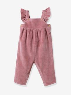 Babymode-Baby Cordhose mit Rüschenträgern CYRILLUS