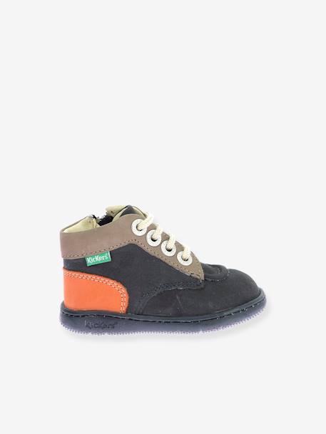 Baby Lauflern-Boots KICK ICONIC KICKERS orange 2