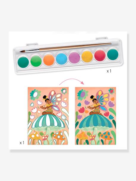 Kinder Kreativ-Set FAIRY BOX DJECO mehrfarbig 2