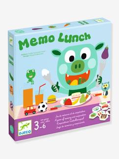 Spielzeug-Gesellschaftsspiele-Kinder Memory-Spiel Memo Lunch DJECO