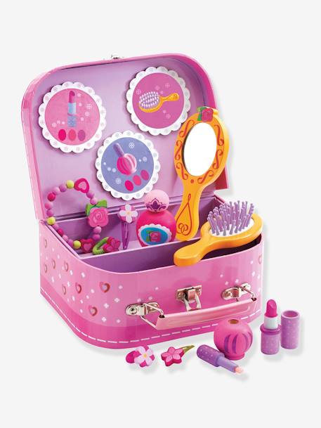 Kinder Spiel-Schminkkoffer Mon Vanity DJECO rosa 1