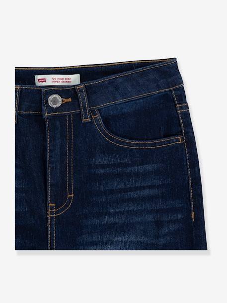 Mädchen Super Skinny Jeans 720 High Rise LEVI'S, Bundweite verstellbar blue stone 4